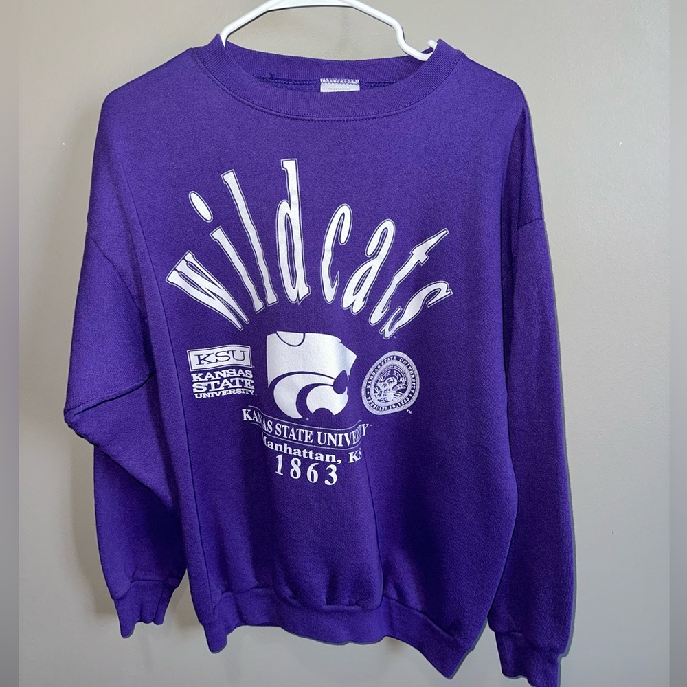 Vintage K-State Wildcats Crewneck Sweatshirt